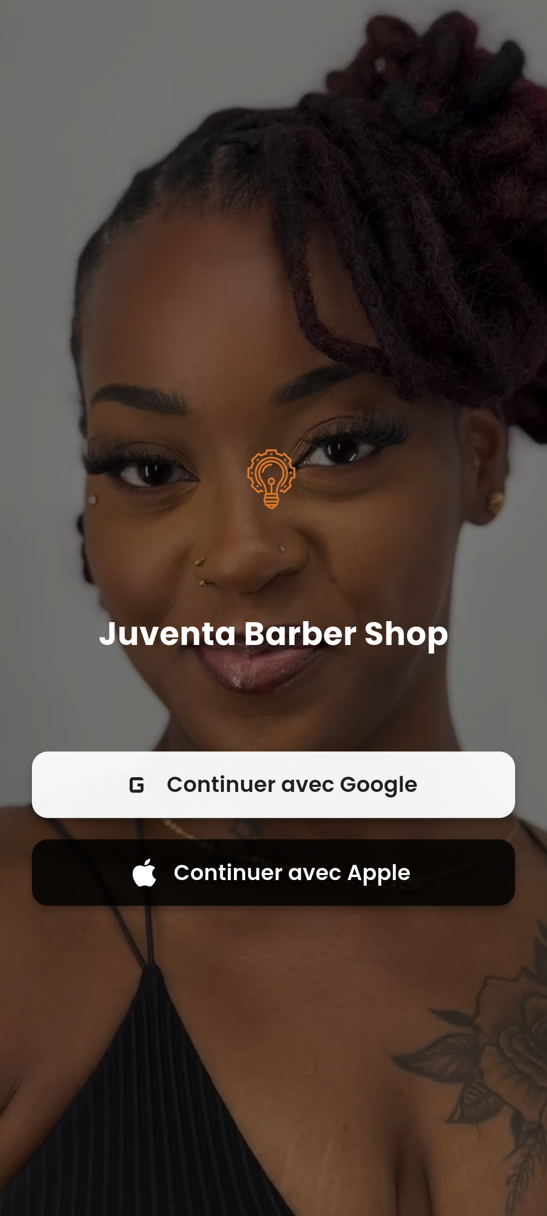 Capture d'écran - Authentification